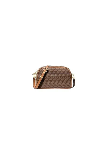 Michael Kors Torebki Kobieta ONE SIZE Skóra Listonoszka z powlekanej drukowanej tkaniny brązowy