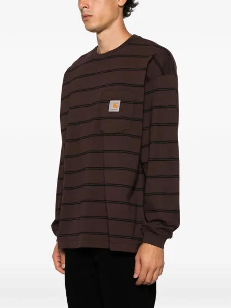 Lung tricou Carhartt Wip maro