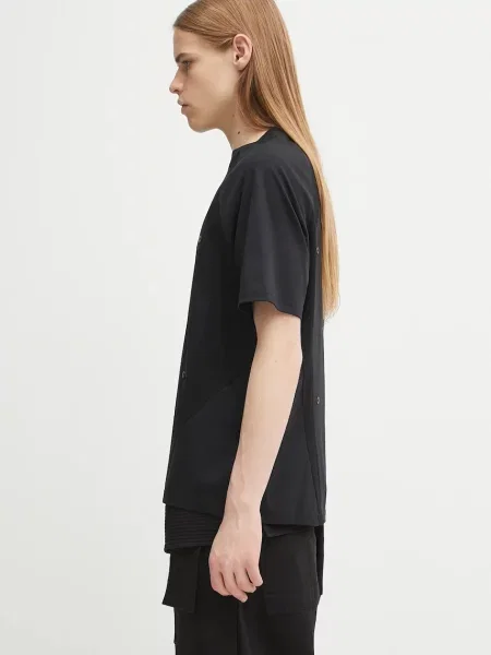 Однотонная футболка Heliot Emil черная