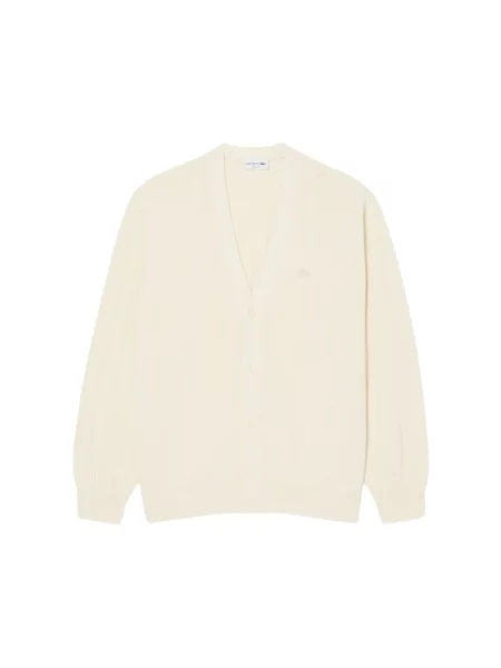 Sweter Lacoste beżowy