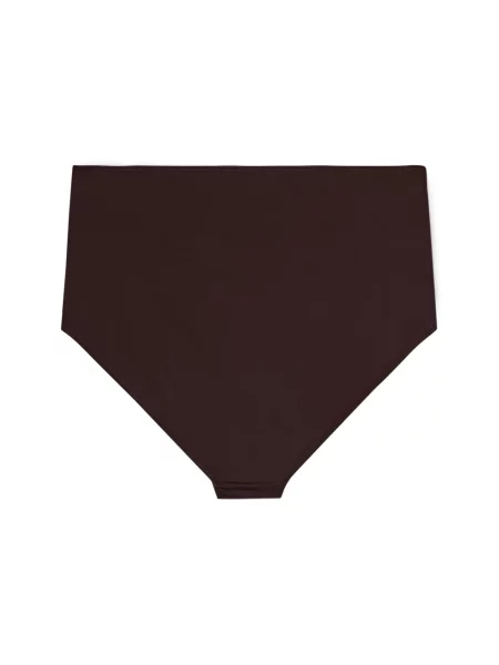 Swim by Zizzi Slip costum de baie Basic închis maro