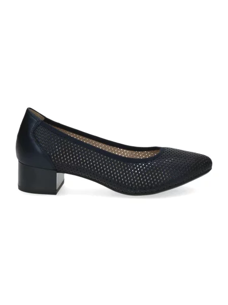 Czółenka Caprice elegancka niebieska
