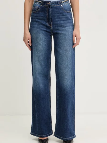 Morgan blugi drepți pentru femei albastru