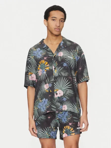 HUGO Košulja Beach zelena