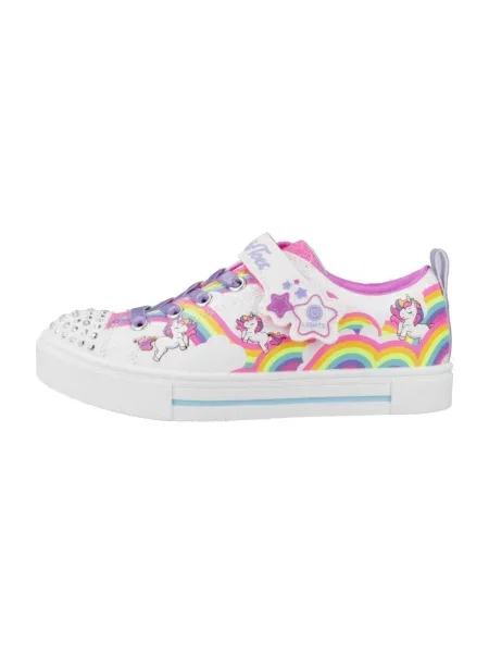 Pantofi copii Skechers alb