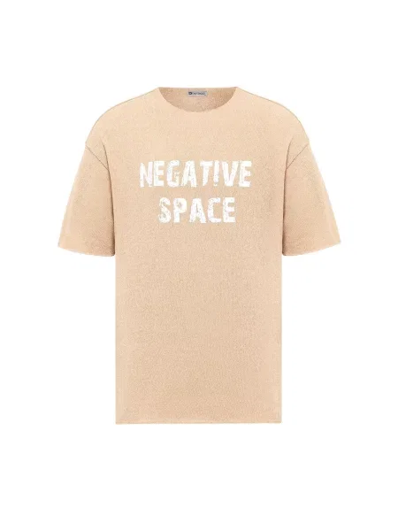 Dandalo Tricou bej alb