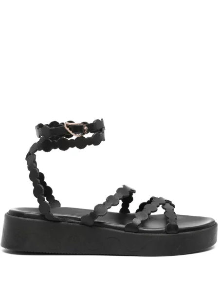 Sandale Ancient Greek Sandals din piele negru