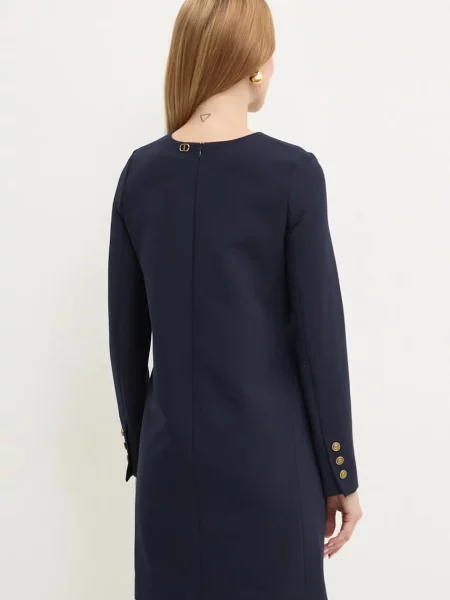 Платье мини Twinset синее