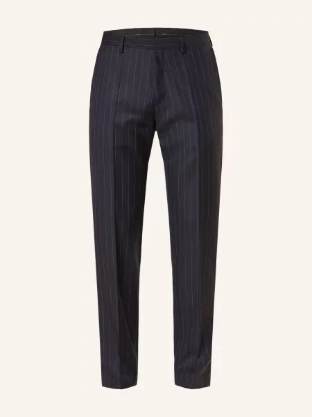 Roy Robson Oblekové Kalhoty Střih Regular Fit dark blue modré