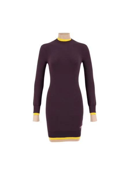 Sukienka Fendi fioletowa