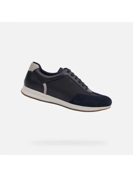 Sneakerși Geox albastru