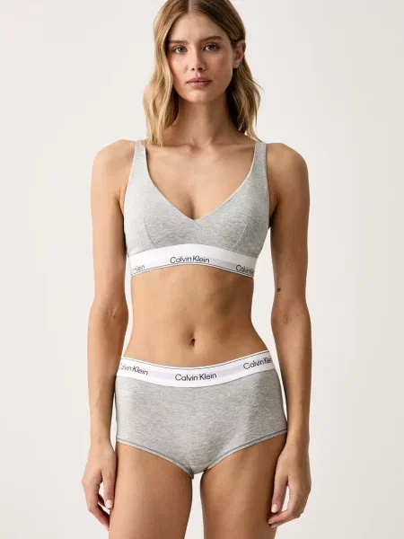 Calvin Klein Underwear nohavičky dámske s modalom sivá
