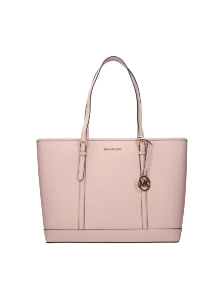 Zegarek Michael Kors skórzany różowy