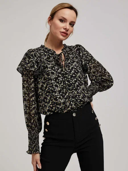 Cămașă Moodo negru