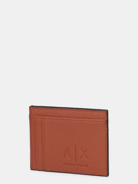 Armani Exchange Etui za kartice oranžna