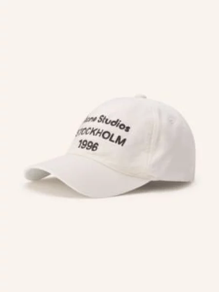 Acne Studios Czapka weiss biała