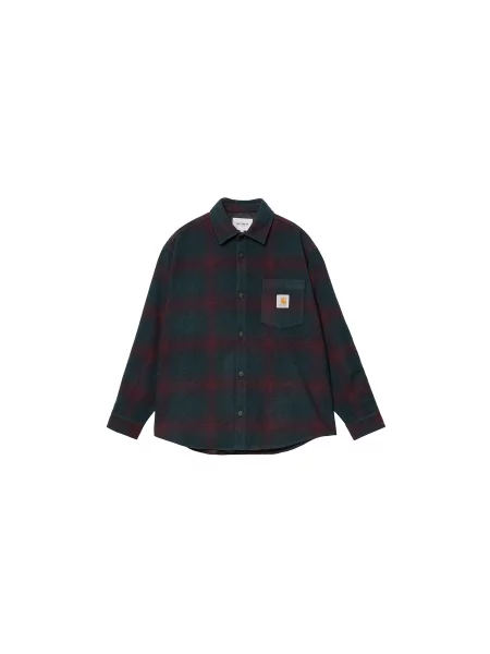 Carhartt WIP Brennan Shirt Jacket Mężczyźni Koszula Carhartt WIP Wielobarwny Size: M