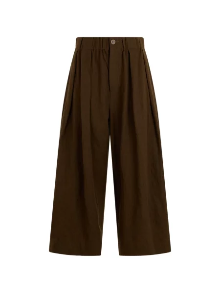 Pantaloni Uma Wang maro