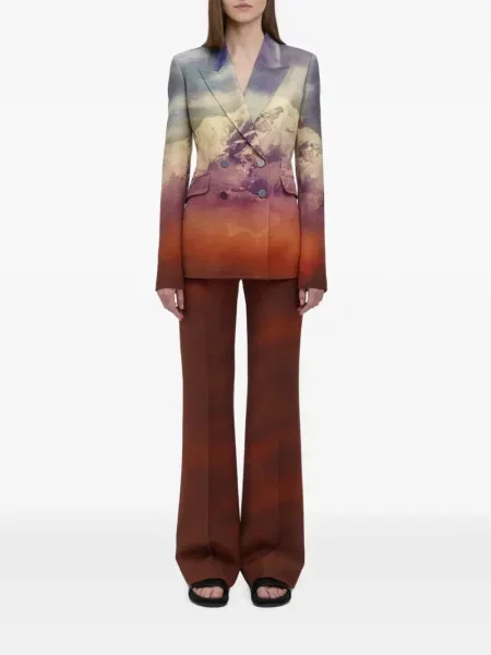 Pantaloni Gabriela Hearst maro