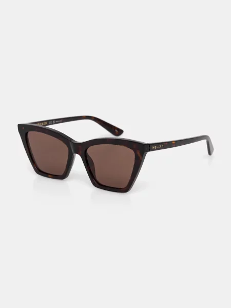 Alexander McQueen ochelari de soare maro