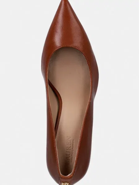Шкіряні туфлі Lauren Ralph Lauren Lanette