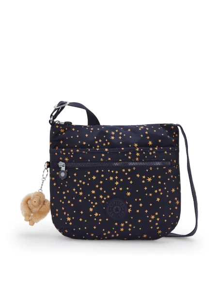 KIPLING Ročna torbica Arto nočno / rumena modra