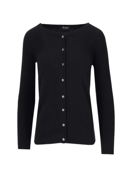 Lung cardigan La Rose albastru