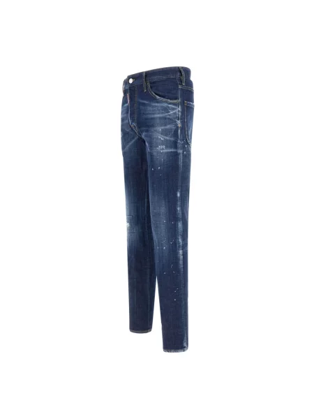 Jeansy Dsquared2 granatowe