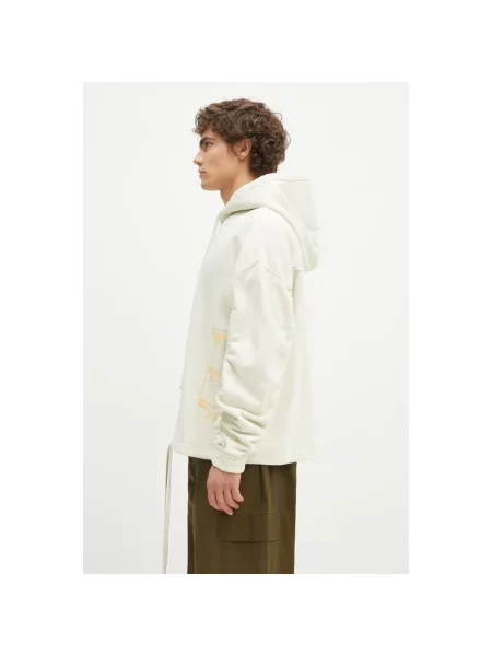 Bluza z kapturem A-cold-wall* z kapturem beżowa