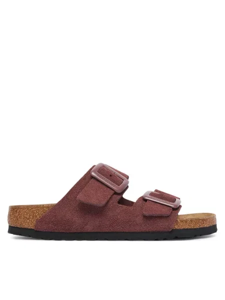 Birkenstock Чехли Arizona Cushion Buckle Тъмнорозов
