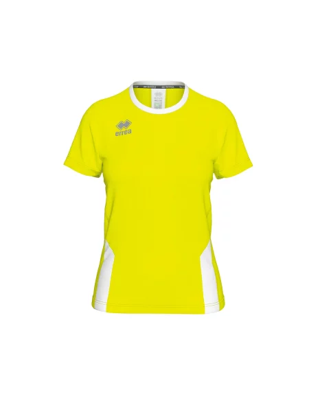 T-Shirt Errea Remy Maglia Woman Mc Ad biała