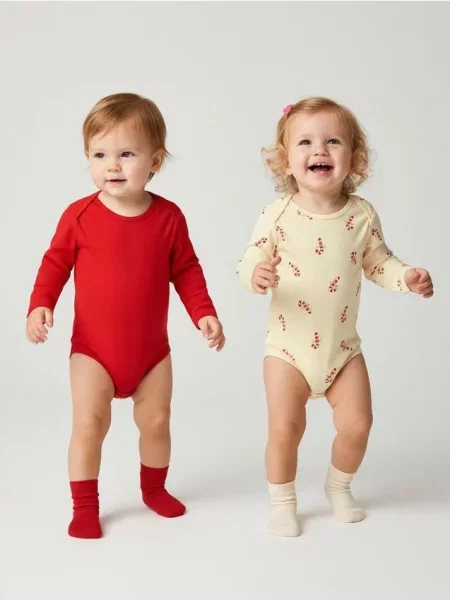 Sinsay body 2 pack krémová