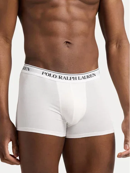 Polo Ralph Lauren Boxerky CLSSIC světle šedá / černá bílá