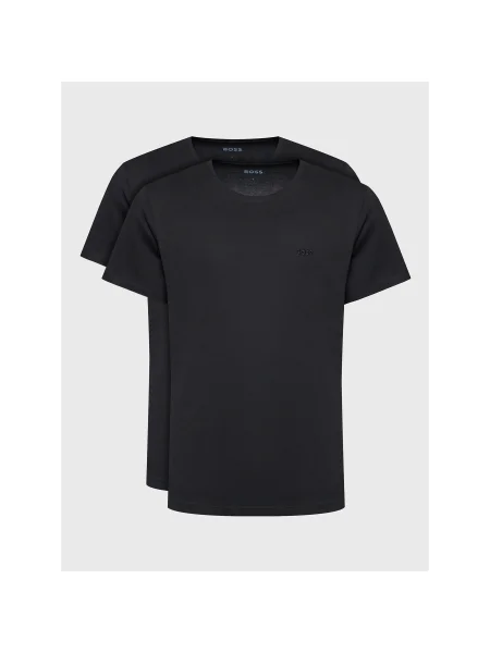 Boss 2 póló készlet Comfort Relaxed Fit fekete