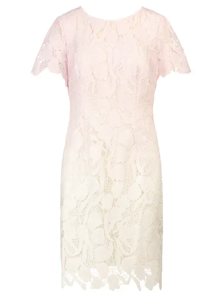 Kraimod Koktejl obleka roza bela