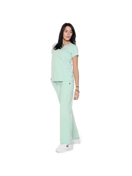 Scurt tricou Leone 1947 cu mâneci scurte verde