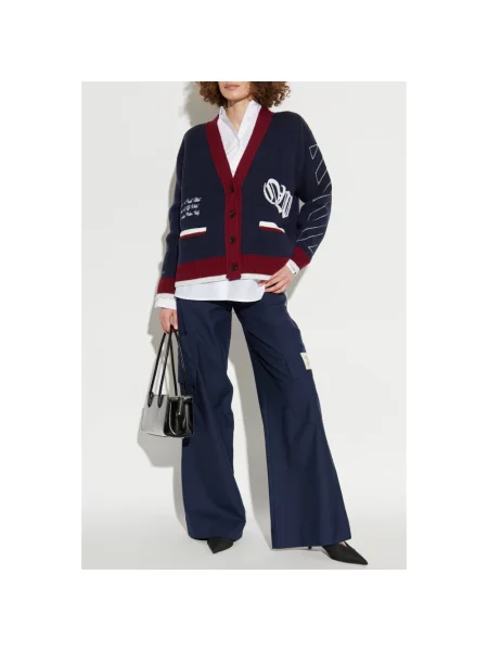 Spodnie cargo Off-white białe