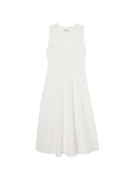 Rochie midi Róhe alb