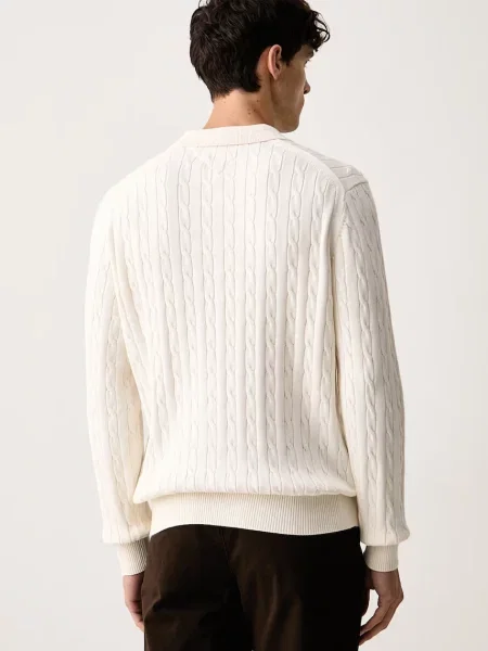 Tommy Hilfiger sweter beżowy