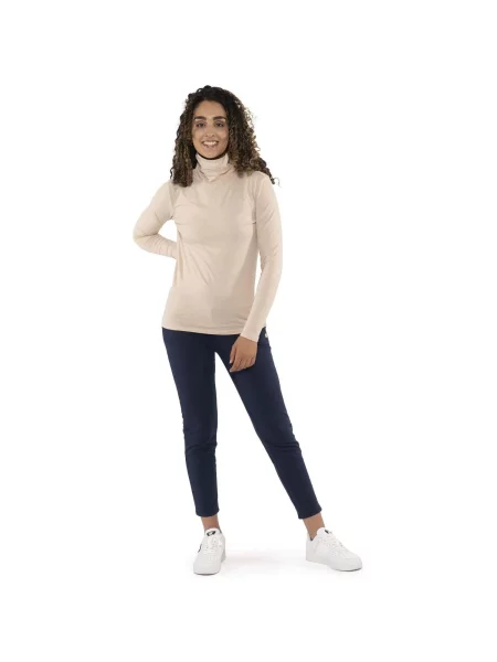 Tricou Leone 1947 cu guler înalt galben
