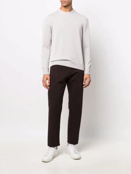 Sweter Drumohr szary