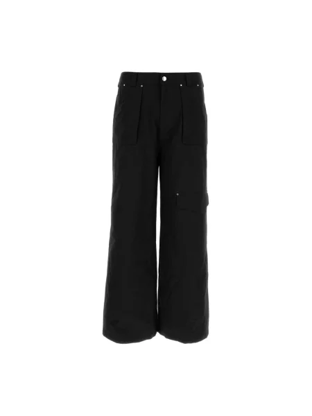 Spodnie Alexander Mcqueen czarne