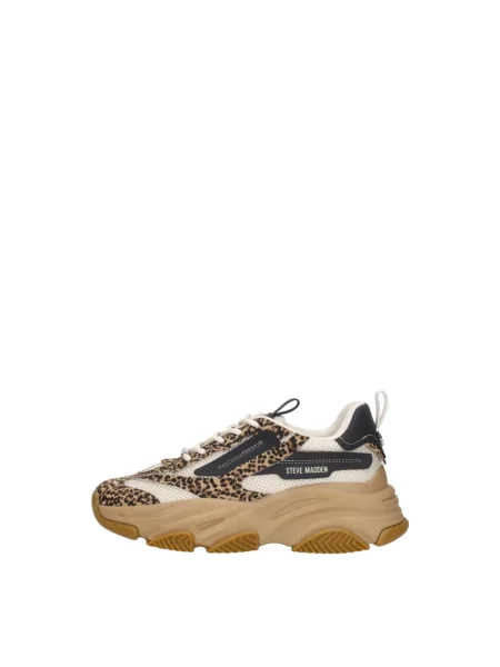 Sneakersy Steve Madden skórzane beżowe