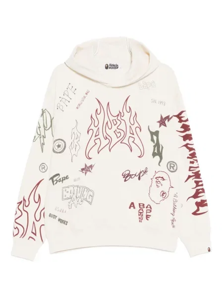 Hanorac cu glugă A Bathing Ape® cu imagine