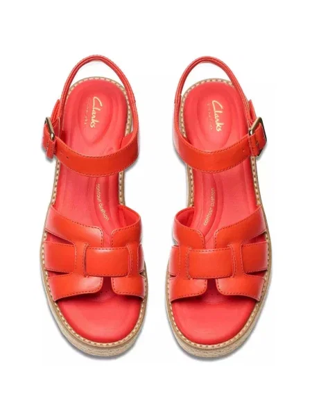 Pantofi Clarks roșu