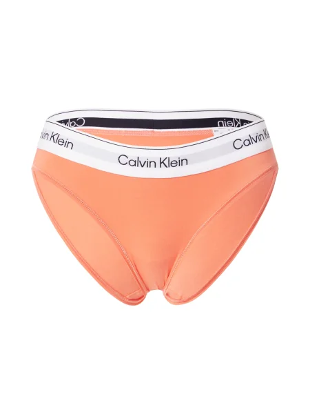 Calvin Klein Underwear nohavičky dámske s bavlnou oranžová