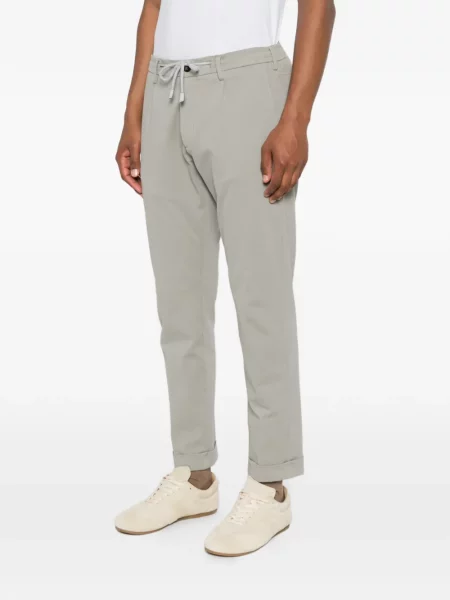 Pantaloni Eleventy cu cordon verde