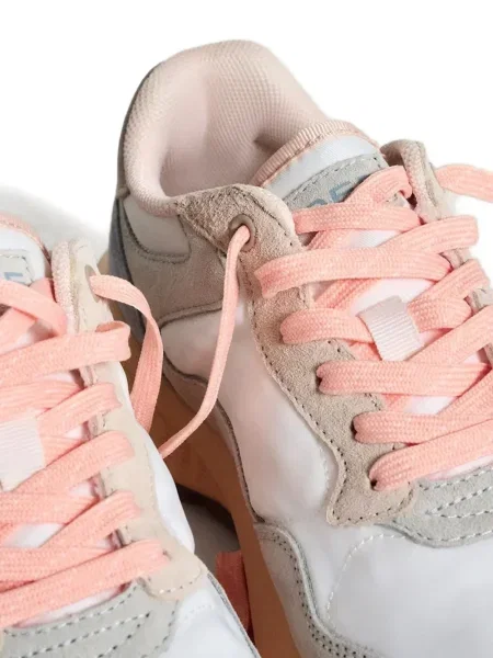 Sneakerși Hoff cu șireturi din dantelă gri