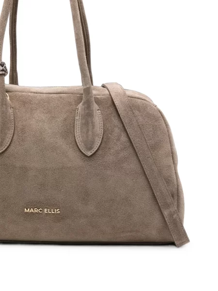 Geantă shopper Marc Ellis cu funde din piele