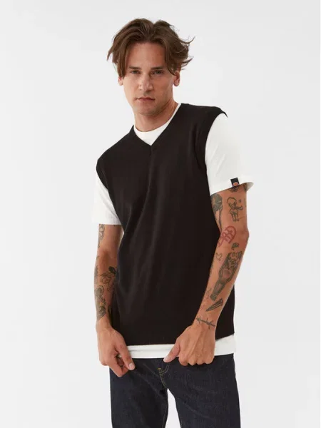 Pulover United Colors Of Benetton črna